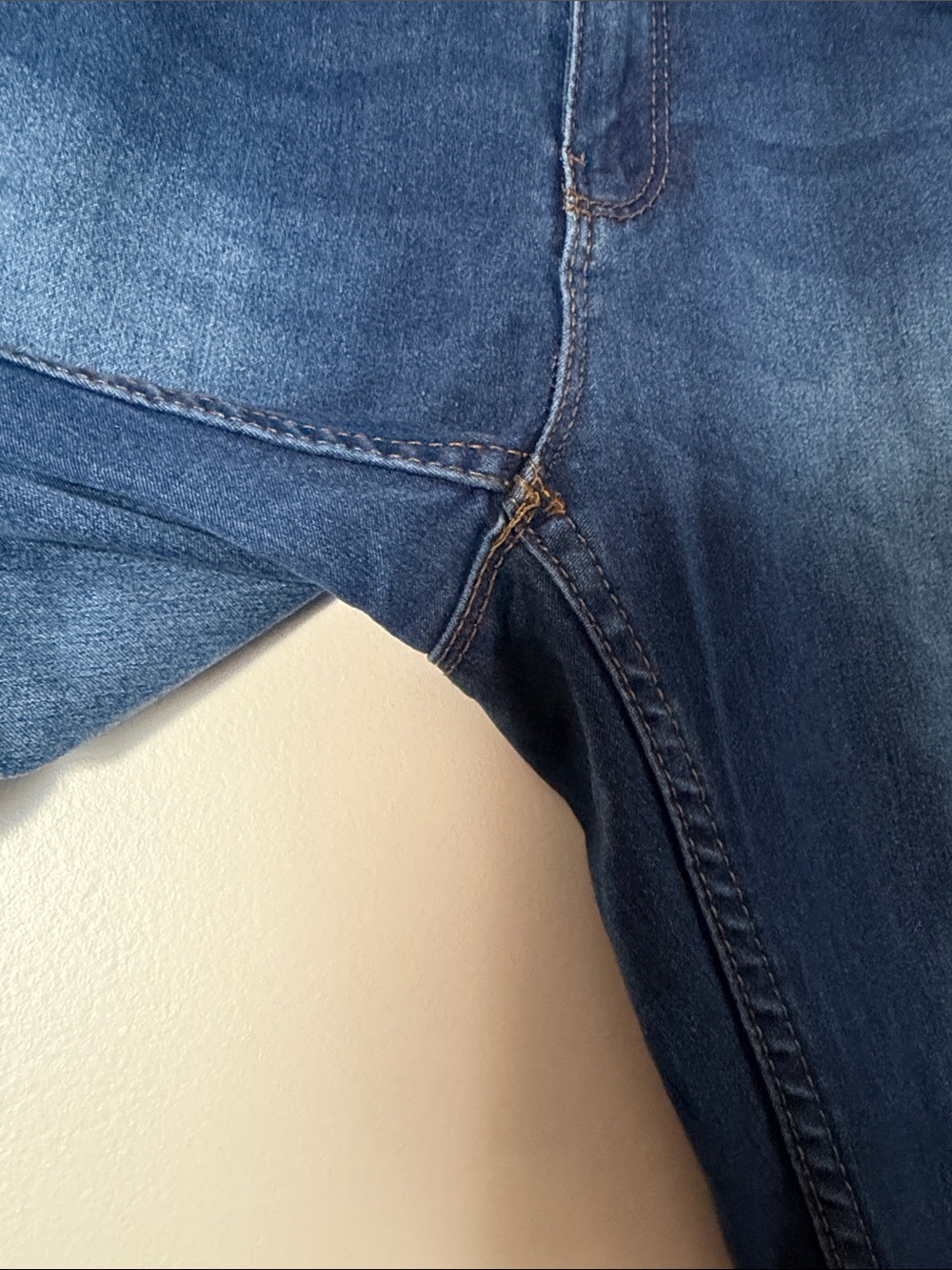 Noisy May Lucy Dark Blue High-Waist Jegging Skinny Jeans size S/M - Picture 5 of 10